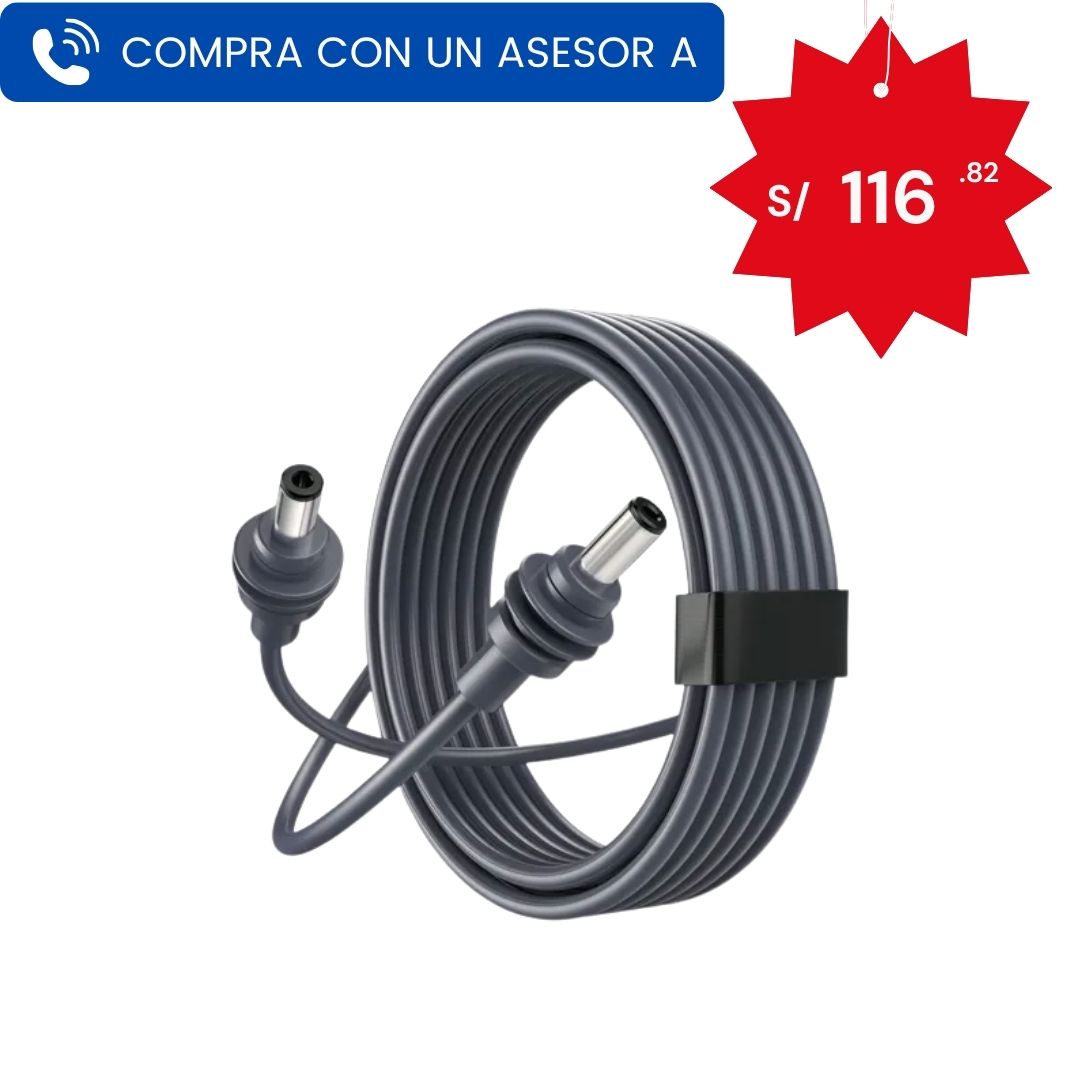 Cable De Alimentación Starlink Mini de 15 Metros