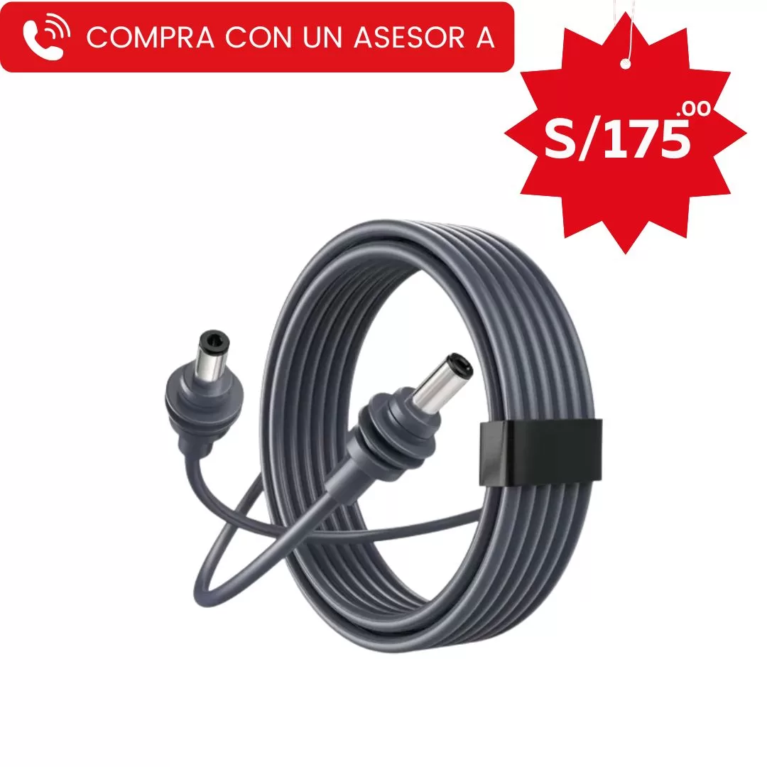 Cable De Alimentación Starlink Mini de 15 Metros